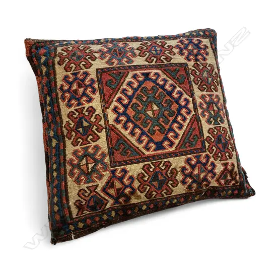 Shahsavan wool bag face,